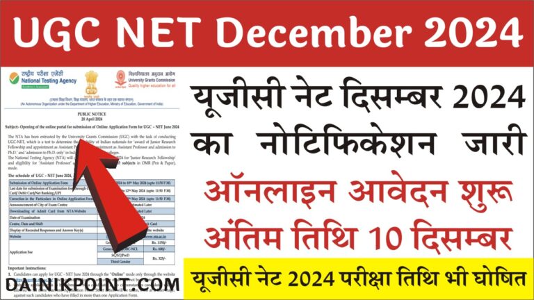 UGC NET December 2024